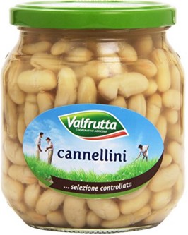 FAGIOLI CANN.VALFRUTTA VETRO GR.580               