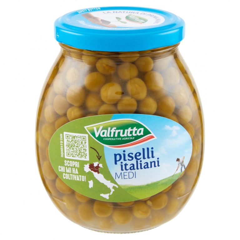 PISELLI MEDI VALFRUTTA VETRO GR.370               