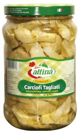 CARCIOFI ATTINA' SPACC/OLIO GR.314                