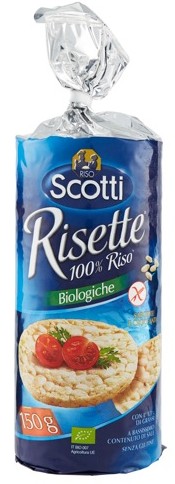 SCOTTI RISETTE GALLETTE DI RISO GR150             