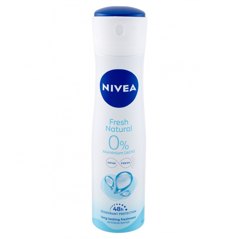 DEO NIVEA SPRAY FRESH NATURAL ML. 150             
