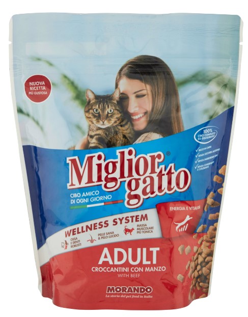 MORANDO GATTO SECCO GR.400 MANZO                  