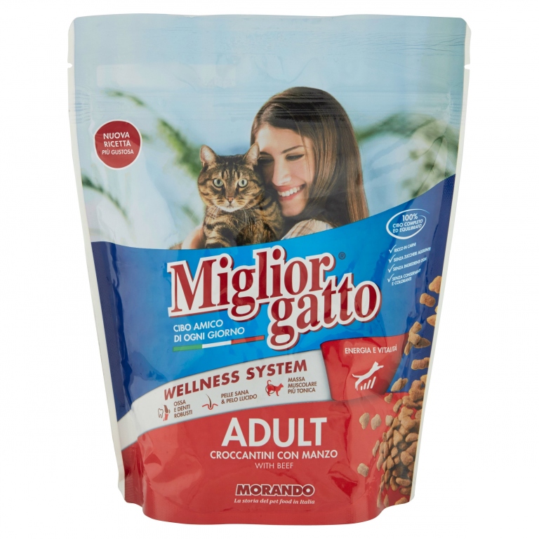 MORANDO GATTO SECCO GR.400 MANZO                  
