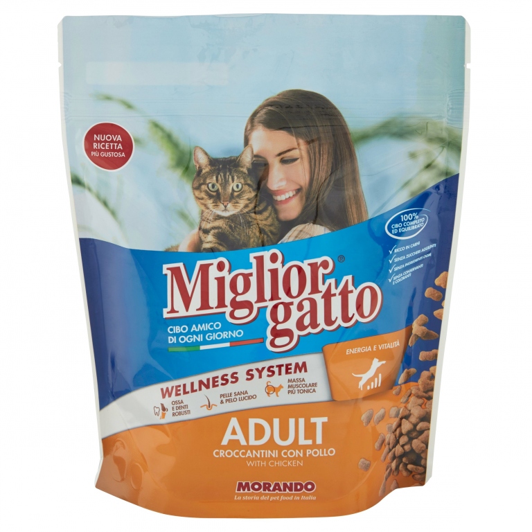 MORANDO GATTO SECCO GR.400 POLLO                  
