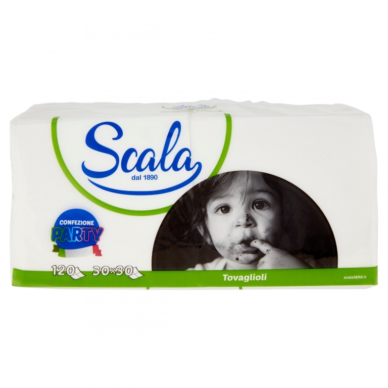 TOV.SCALA PARTY 30X30 1V PZ.120                   