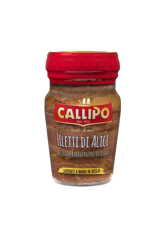 FILETTI DI ALICI CALLIPO GR.75 EVO VASO VETRO     