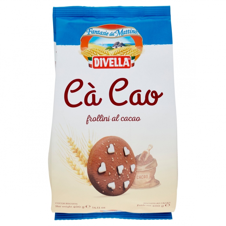 BISC. DIVELLA CACAO GR.400                        