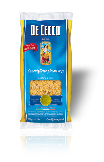 PASTA DE CECCO CONCHIGL.PIC.53 GR.500             