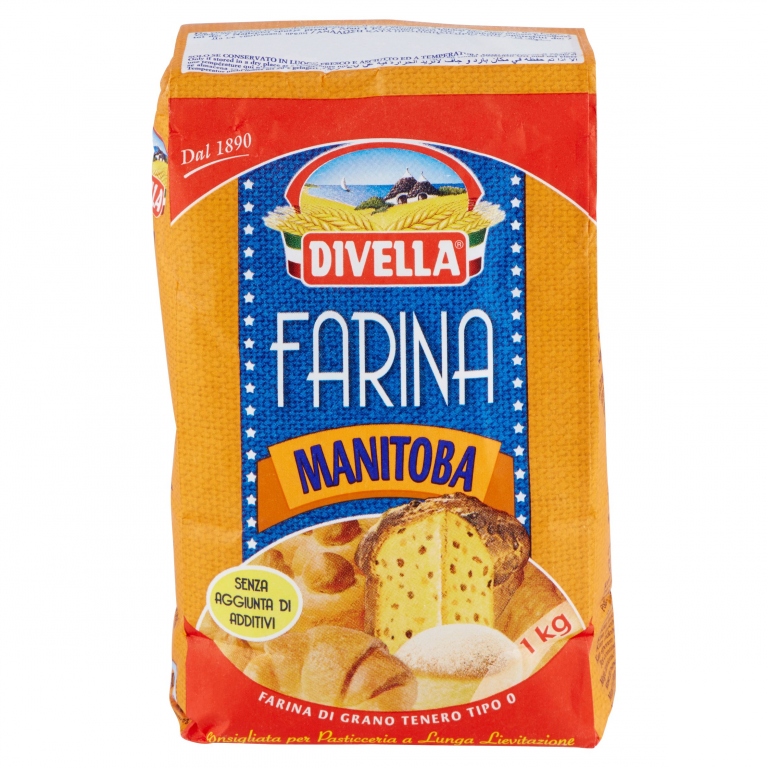 FARINA DIVELLA 0 MANITOBA KG.1                    