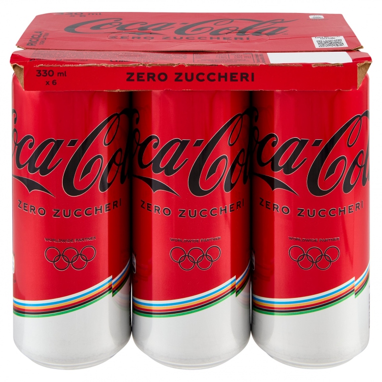 COCA COLA ZERO LATTINA SLEEK CL33                 