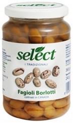 FAGIOLI SELECT BORLOTTI GR.360 VETRO              