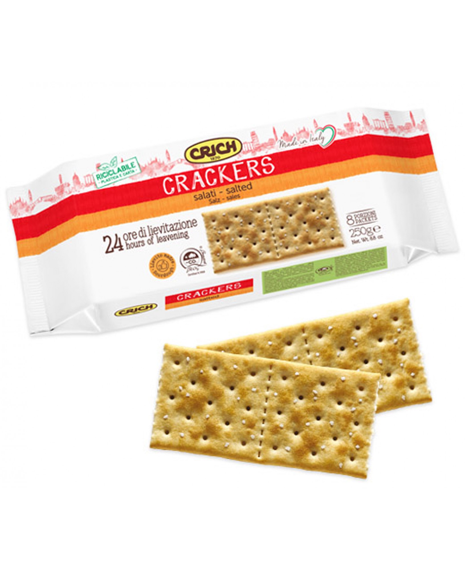 CRACKERS CRICH SALATI GR250                       