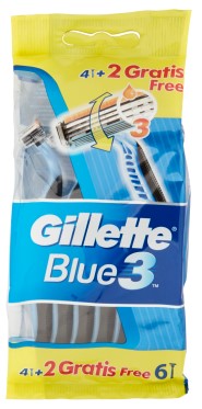 GILLETTE BLUEIII USA&GETTA PZ.4+2                 