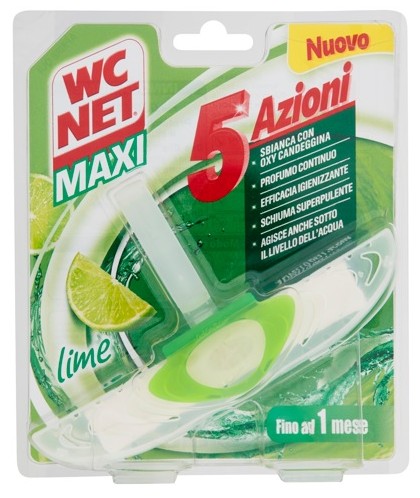 WC NET TAVOLETTA MAXI LIME+MARINE                 