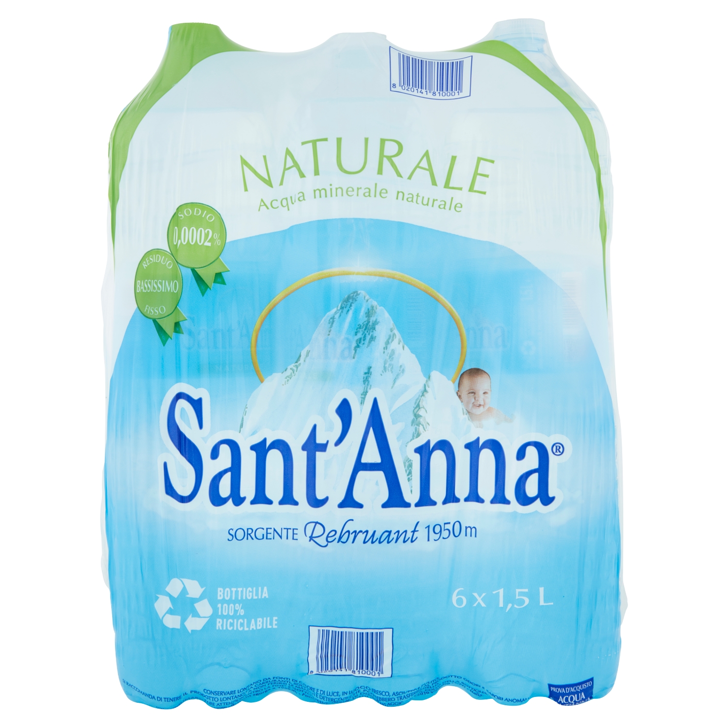 ACQUA SANT'ANNA NAT. LT.1.5                       