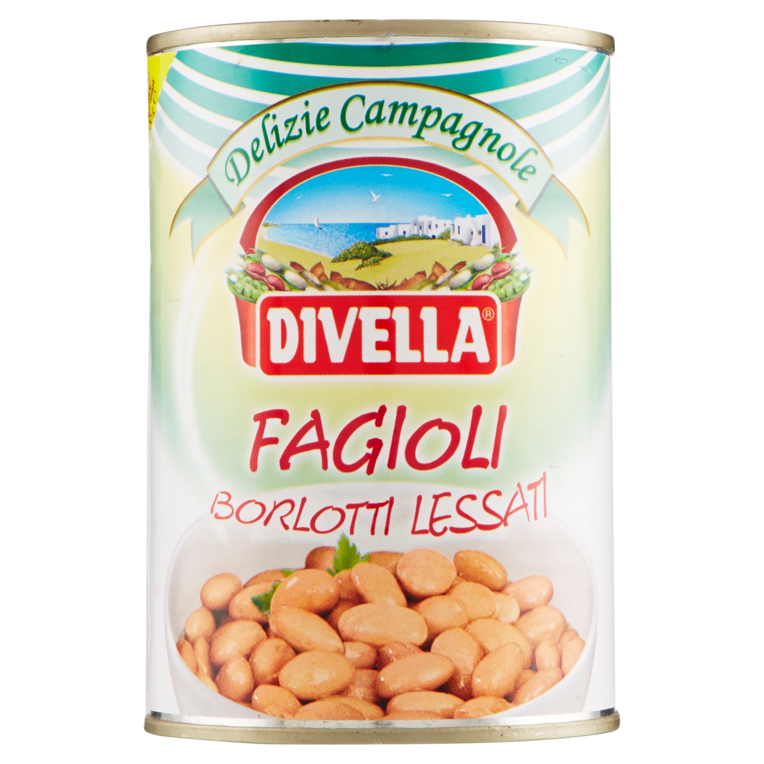 FAGIOLI BORLOTTI DIVELLA LATT.GR.400              