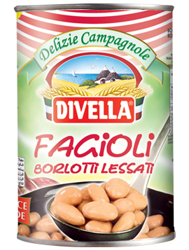 FAGIOLI BORLOTTI DIVELLA LATT.GR.400              