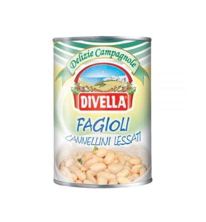 FAGIOLI CANNELLINI DIVELLA LATT.GR.400            