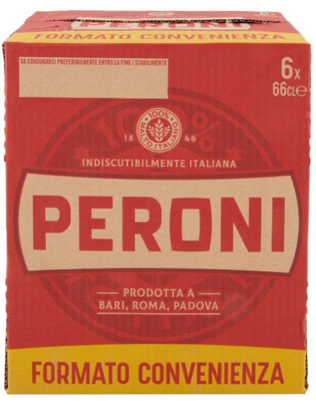 BIRRA PERONI CL.66 X6                             