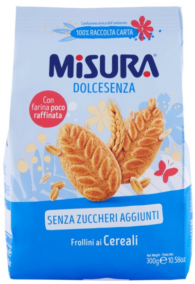 BISC.MISURA DOLCESENZA CEREALI GR.300             