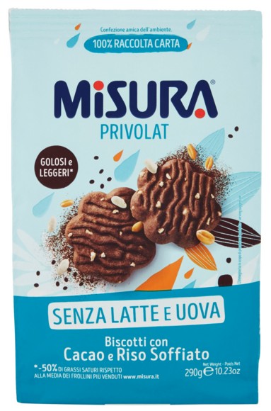 BISC.MISURA PRIVOLAT CACAO GR.290                 