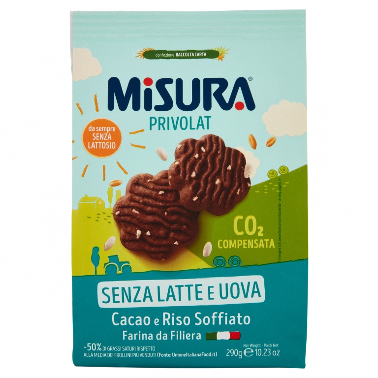 BISC.MISURA PRIVOLAT CACAO GR.290                 