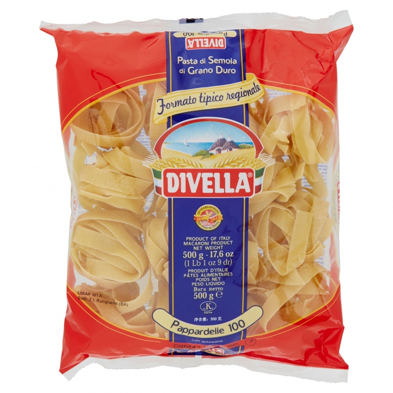 PASTA DIVELLA NIDI N.100 PAPPARD. GR500           