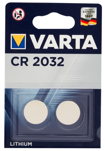 VARTA BATTERIE LITIO CR2032 PROFESSIONAL PZ.2     