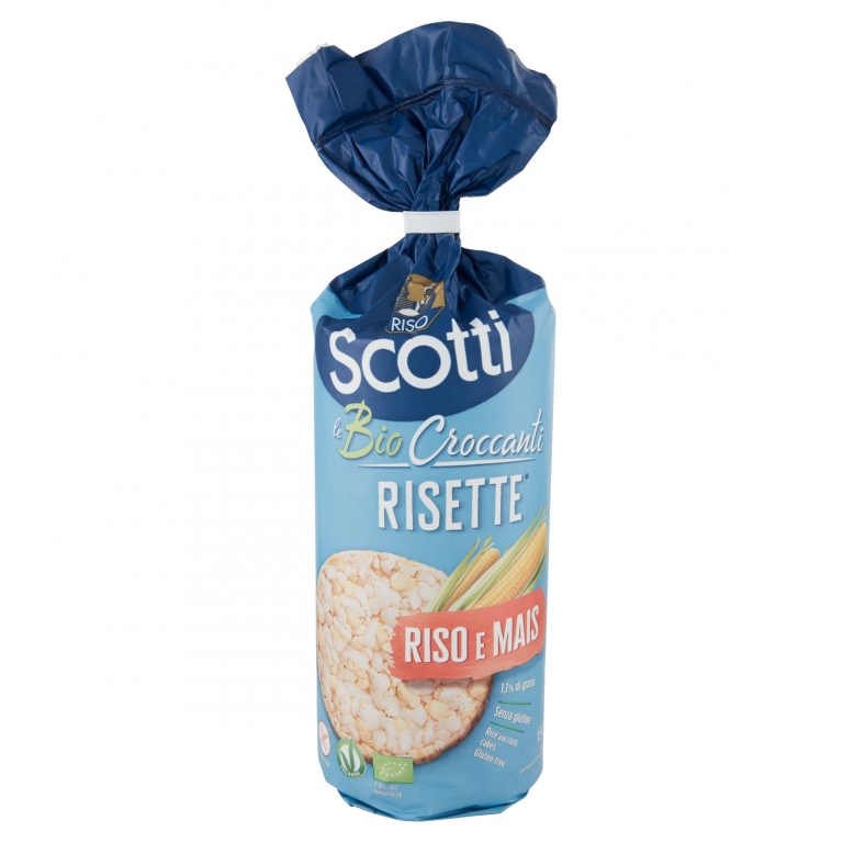 SCOTTI RISETTE GALLETTE DI MAIS GR150             