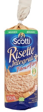 SCOTTI RISETTE GALLETTE RISO INTEGR.GR150         