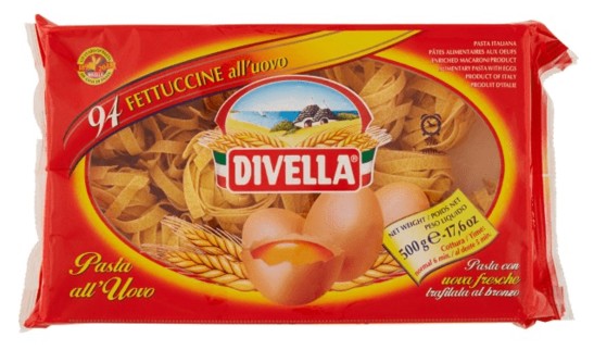 PASTA DIVELLA NIDI UOVO N.94 FETTUC.GR500         