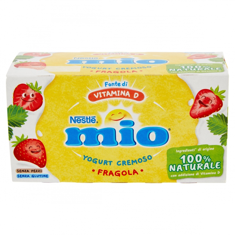 YOGURT MIO FRAGOLA GR.125X2                       