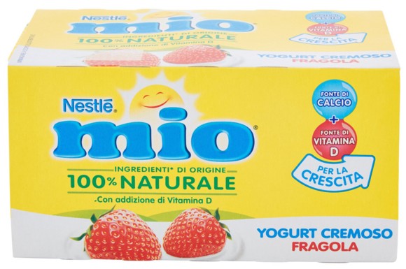 YOGURT MIO FRAGOLA GR.125X2                       