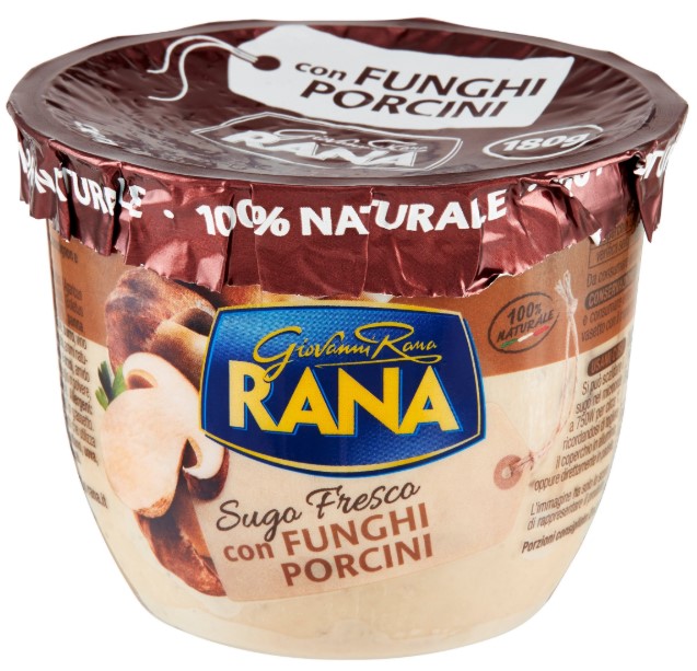 RANA SUGO FUNGHI PORCINI 180GR                    