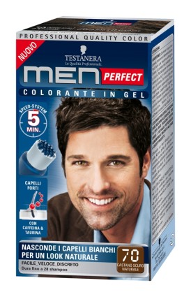 COLOR.TEST.MEN PERFECT N.70 CAST.SCURO NAT.       