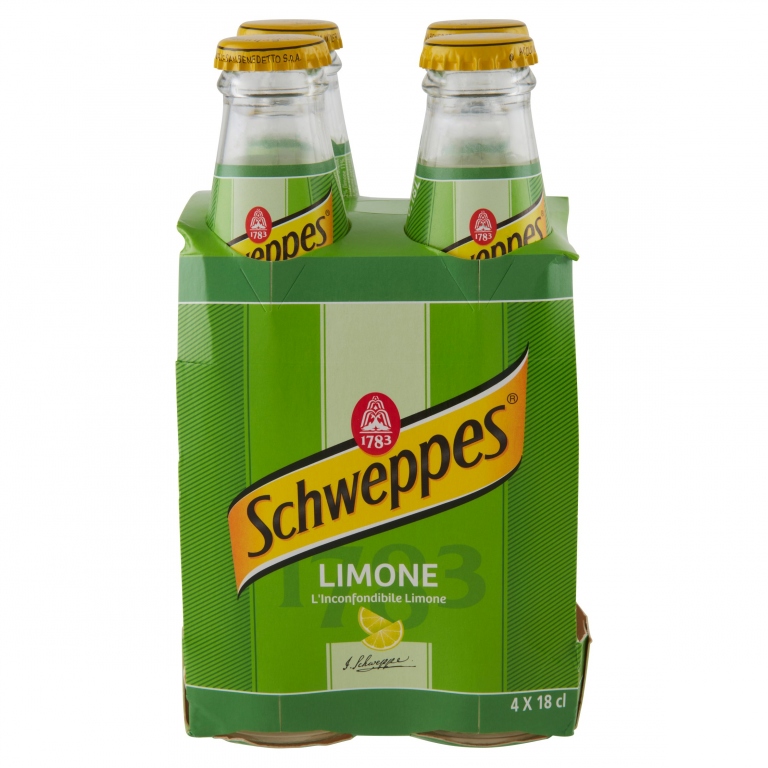 SCHWEPPES LEMON CL.18X4X6                         