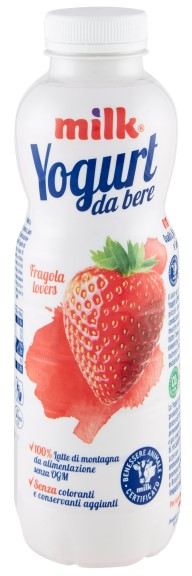 YOGURT MILK DA BERE FRAGOLA 500ML                 