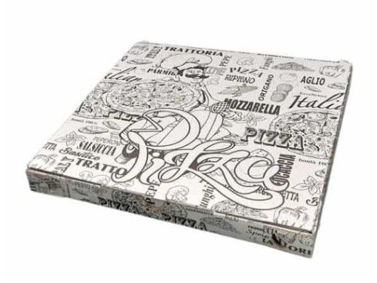 CONTENITORE PIZZA 33X33X3,5 IT PZ.100             