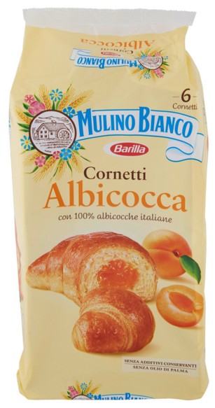 CORNETTI M.BIANCO ALBICOCCA GR.300                