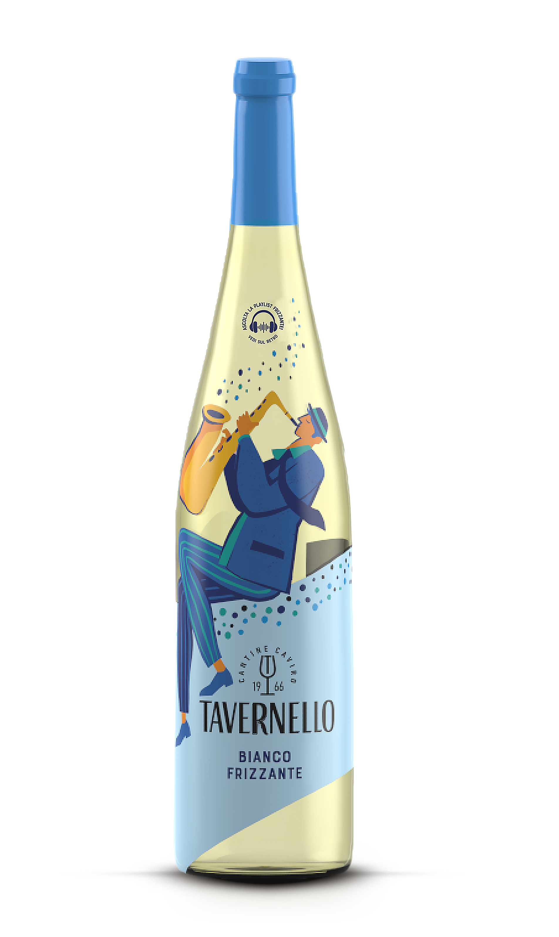 VINO TAVERNELLO FRIZZ.B.CO LT.0,75                