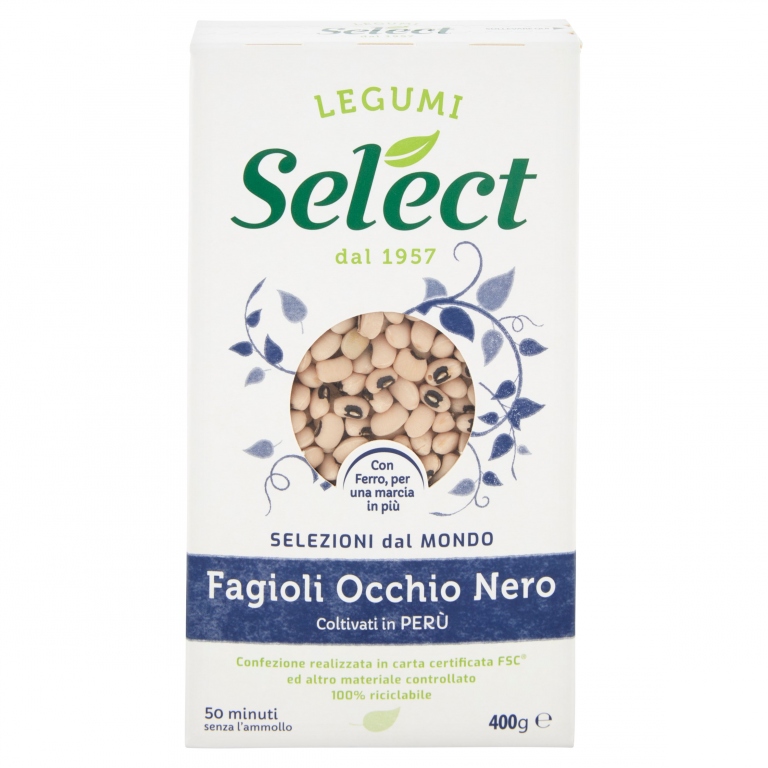 FAGIOLI OCCHIO NERO SELECT AST.GR.400             