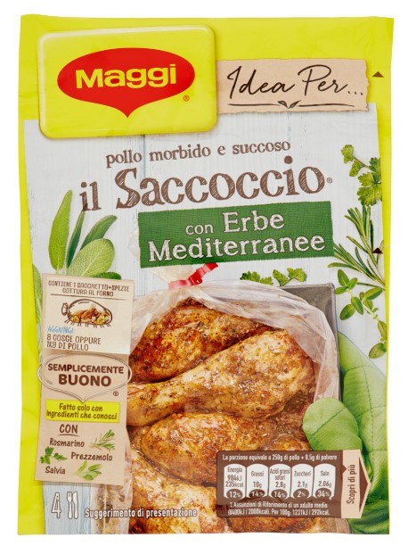 MAGGI IL SACCOCCIO ERBE MEDIT.GR.34               