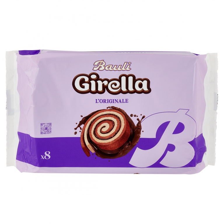 GIRELLA BAULI CACAO GR.280(GR.35X8)               