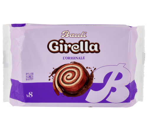 GIRELLA BAULI CACAO GR.280(GR.35X8)               