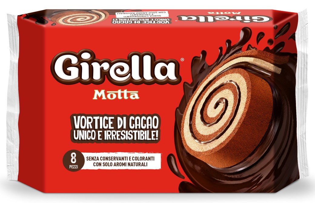 GIRELLA MOTTA CACAO GR.280(GR.35X8)               