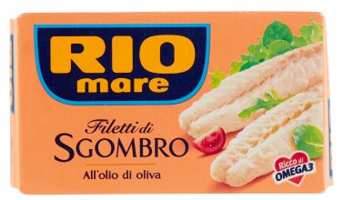 RIO MARE FILETTI SGOMBRO O.O.GR.125               