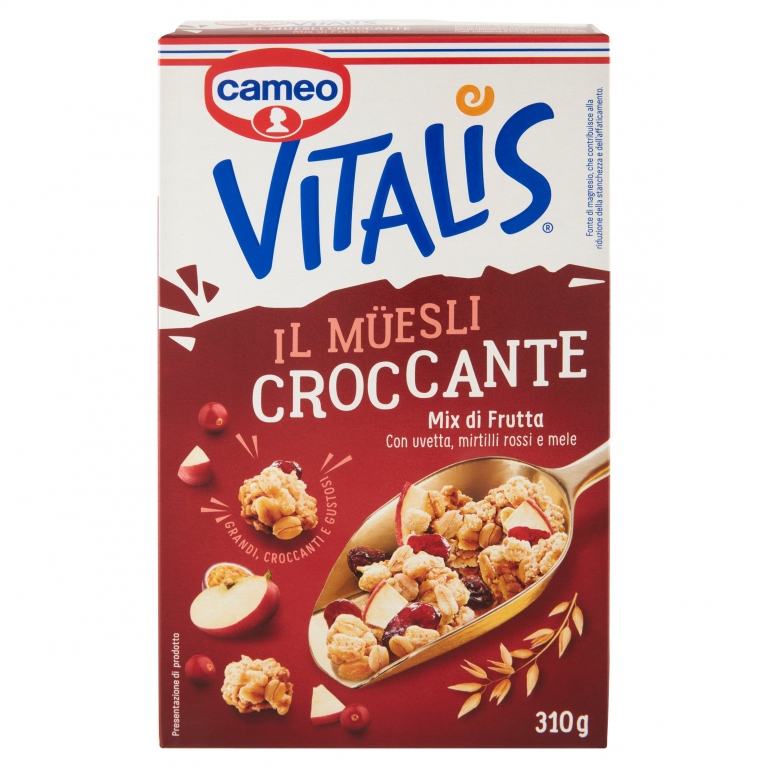 CAMEO VITALIS CROCC.MIX FRUTTA GR310              