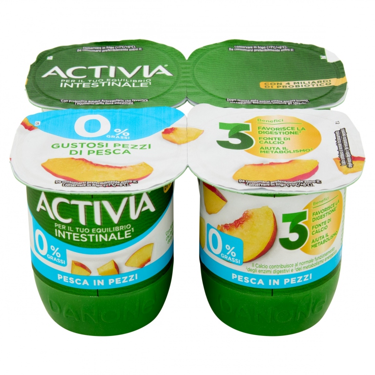 ACTIVIA PESCA 0% IN PEZZI GR.125X4                