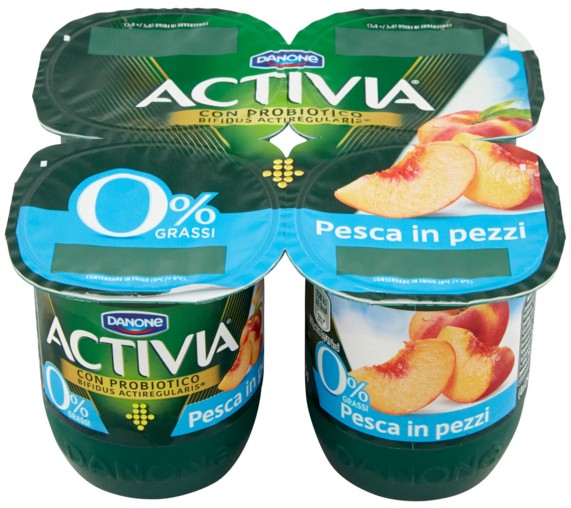 ACTIVIA PESCA 0% IN PEZZI GR.125X4                