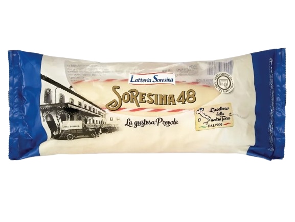 PROVOLETTA SORESINA 48 KG.1,8 AL KG. CONFEZIONATA 
